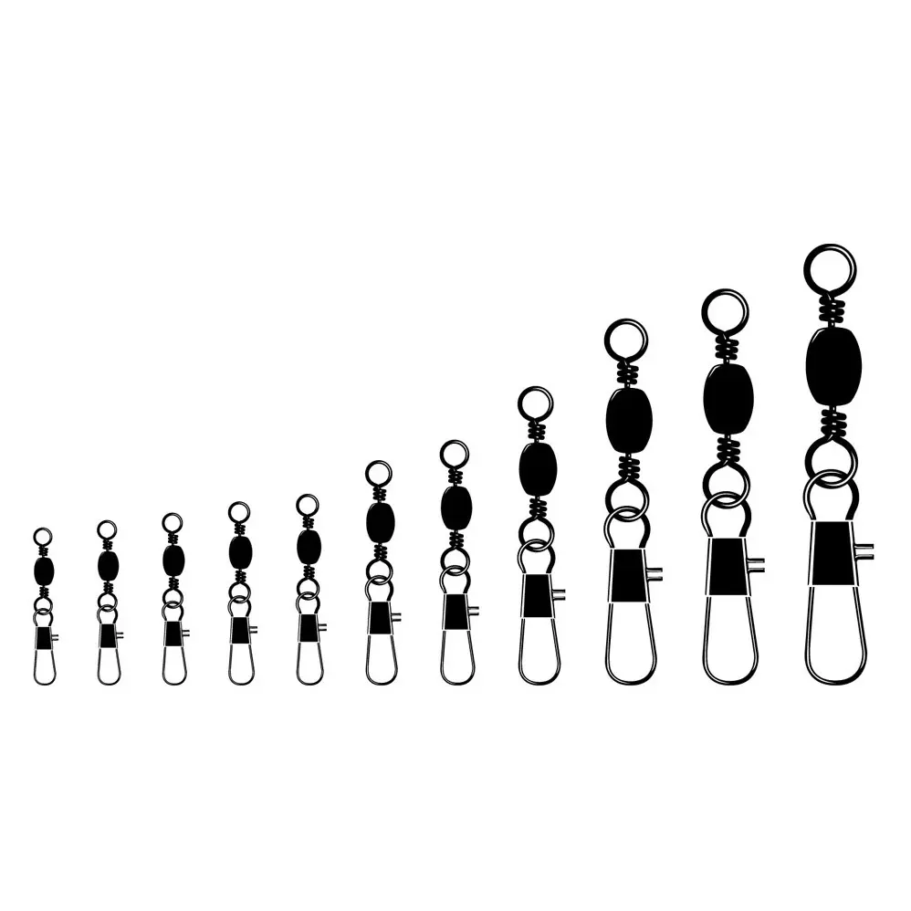 Barrel Swivel With Interlock Clip Vmc (x6)