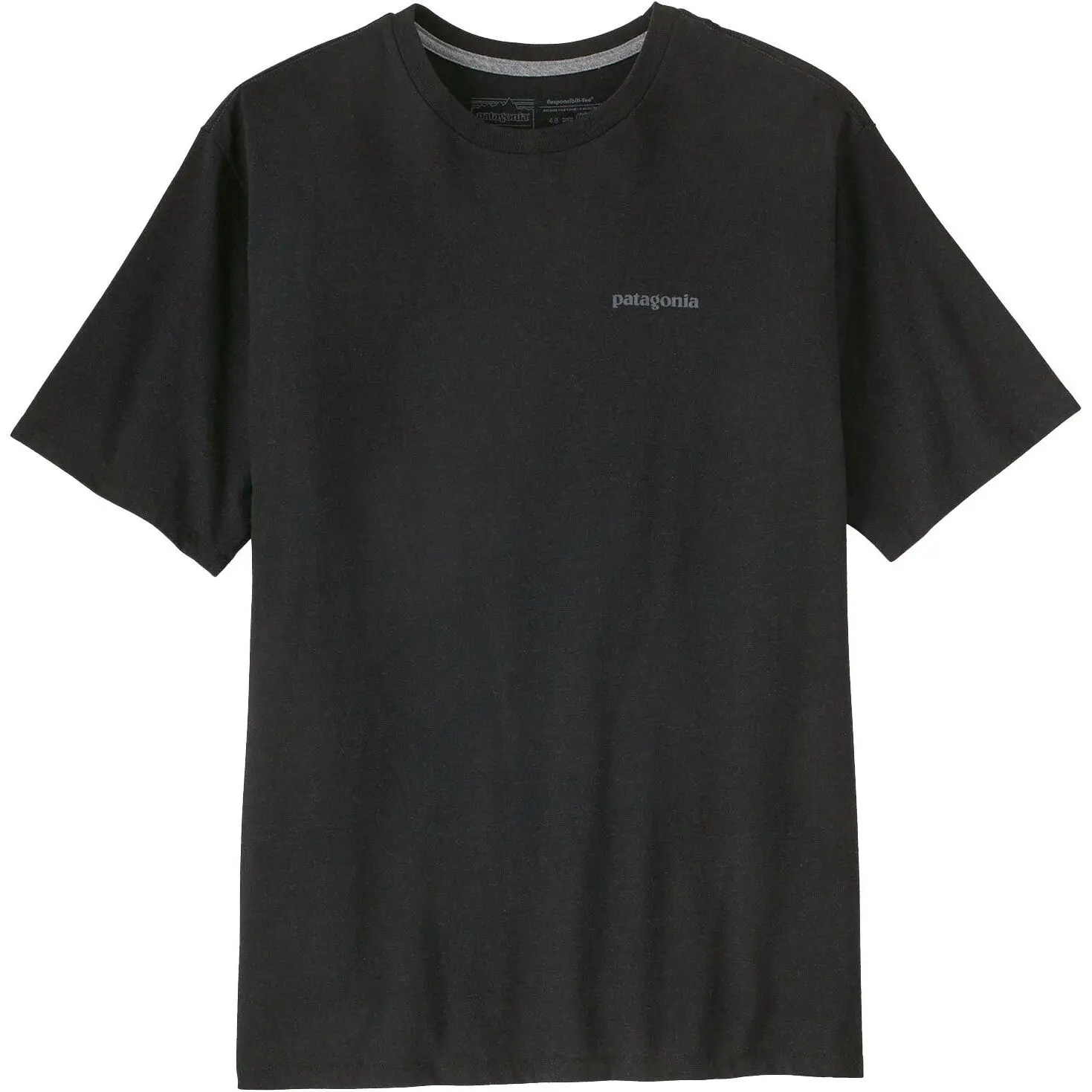 Patagonia Men's Noir T-Shirt Flying Fish Responsibili