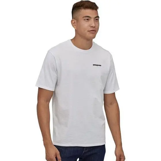 Patagonia Men's Blanc T-Shirt P-6 Responsibili-Tee