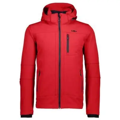 Cmp Men's Rouge Zipped Hooded Hiking Jacket