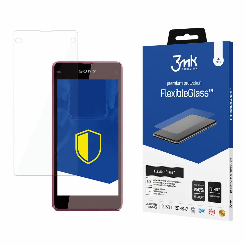 5901571101866 - Hybridglas Sony Xperia Z1 Compact - FlexibeGlass™