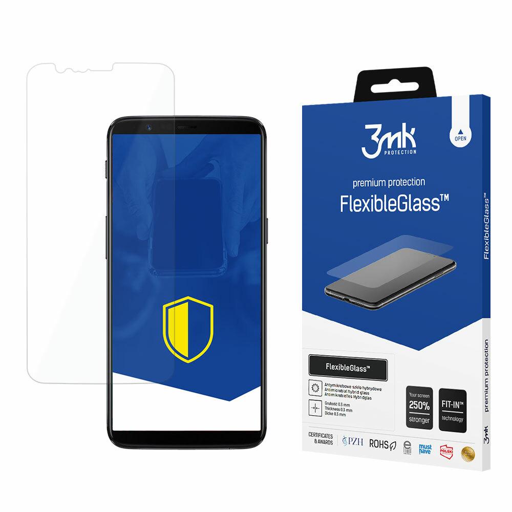 5903108001441 - Hybridglas OnePlus 5T - FlexibeGlass™