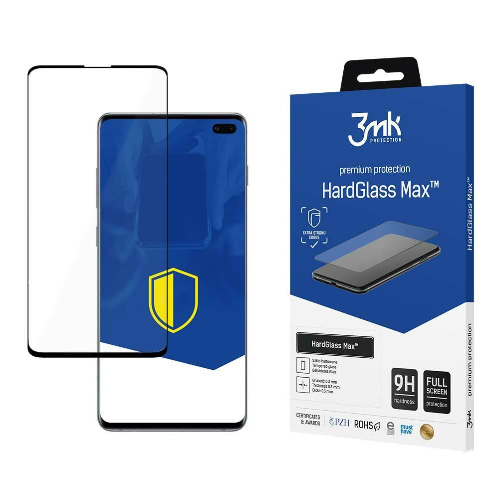 5903108081382 - Verstärktes gehärtetes Glas Samsung Galaxy S10 Plus - HardGlass Max™ FP