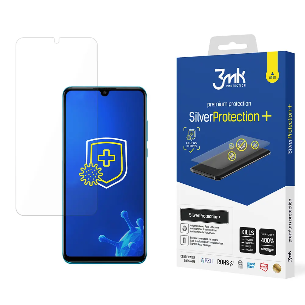 5903108302722 - Antimikrobieller Schutzfilm Huawei P30 Lite SilverProtection+