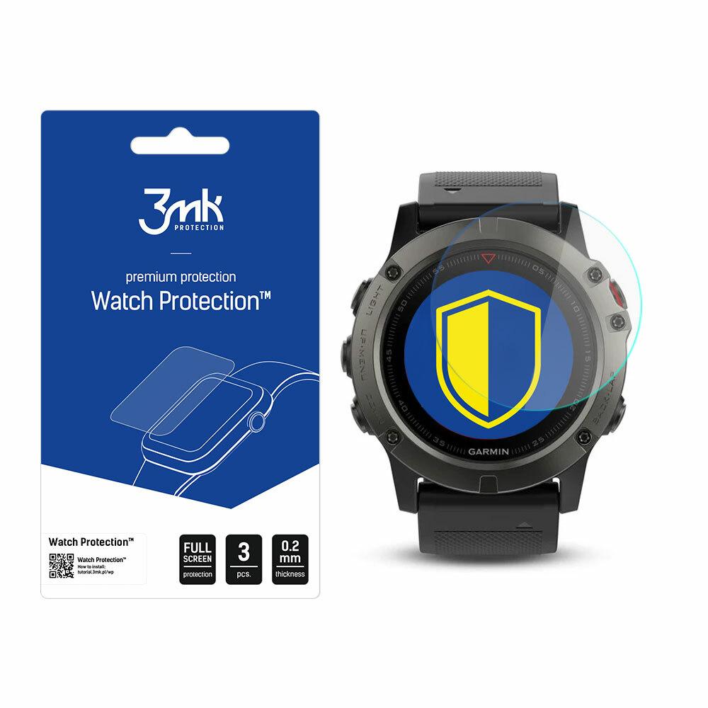 5903108305426 - Satz von 3 Hybridgläsern für Uhren Garmin Fenix 5x FlexibeGlass