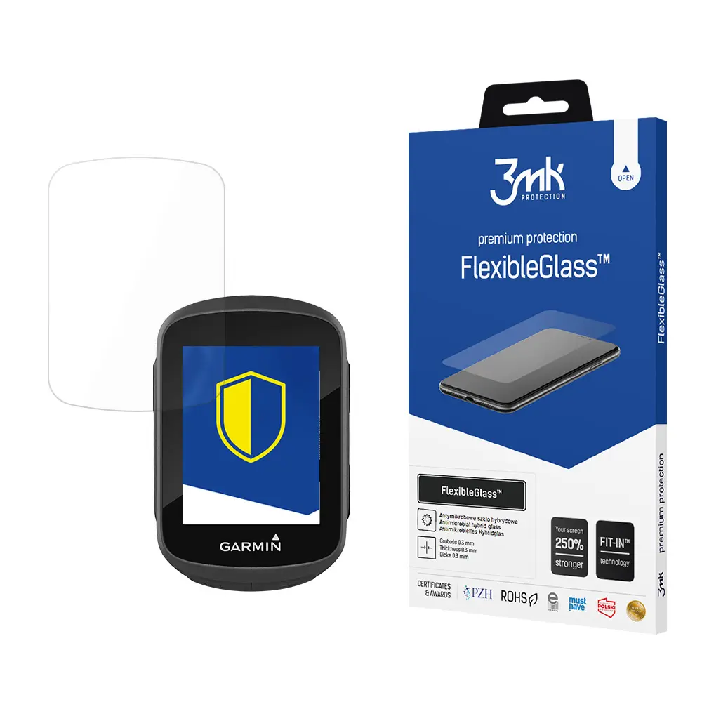 Hybridglas 3MK Garmin Edge 130 - FlexibleGlass™