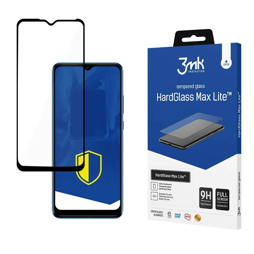 Verstärktes gehärtetes Glas 3MK TCL 30 SE HardGlass Max Lite™