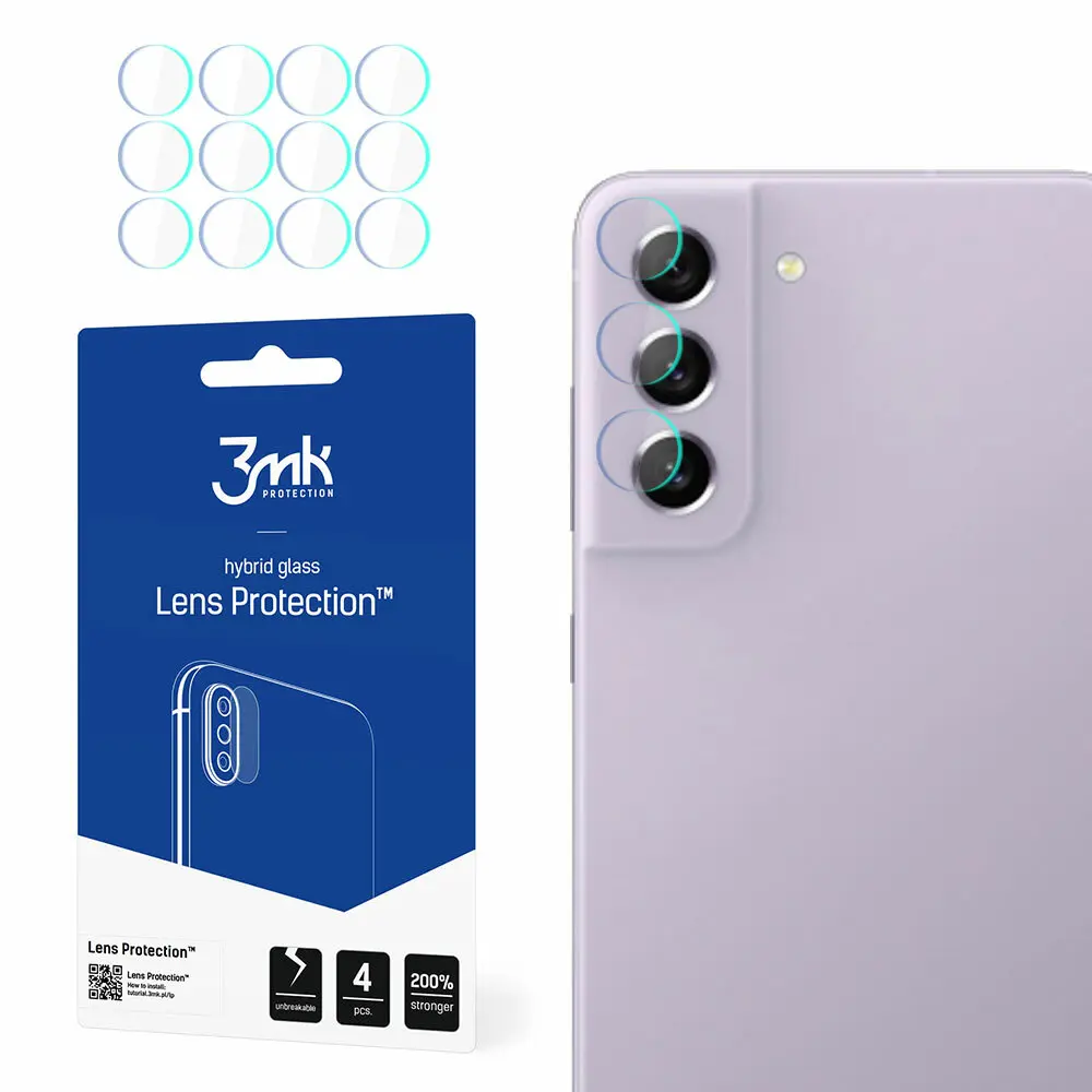 5903108456517 - Satz von 4 Objektivschutzhüllen Samsung Galaxy S21 FE 5G