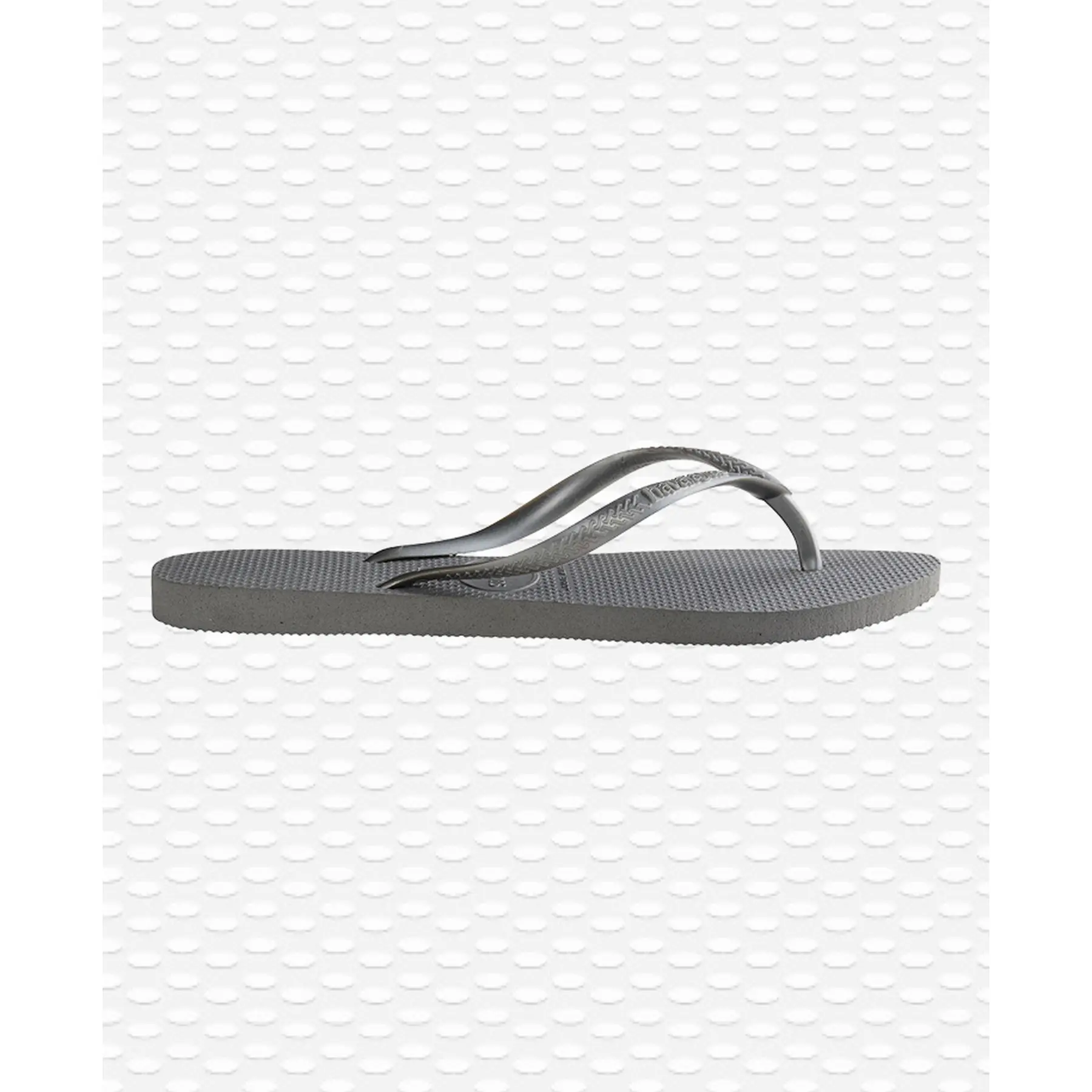 7891266827356 - Havaianas Zehentrenner Slim in mittelgrau Sandalen für Damen