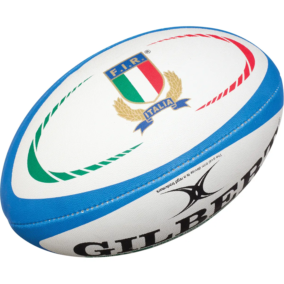 GILBERT Ballon de rugby Midi Replica  Italie (taille 2)