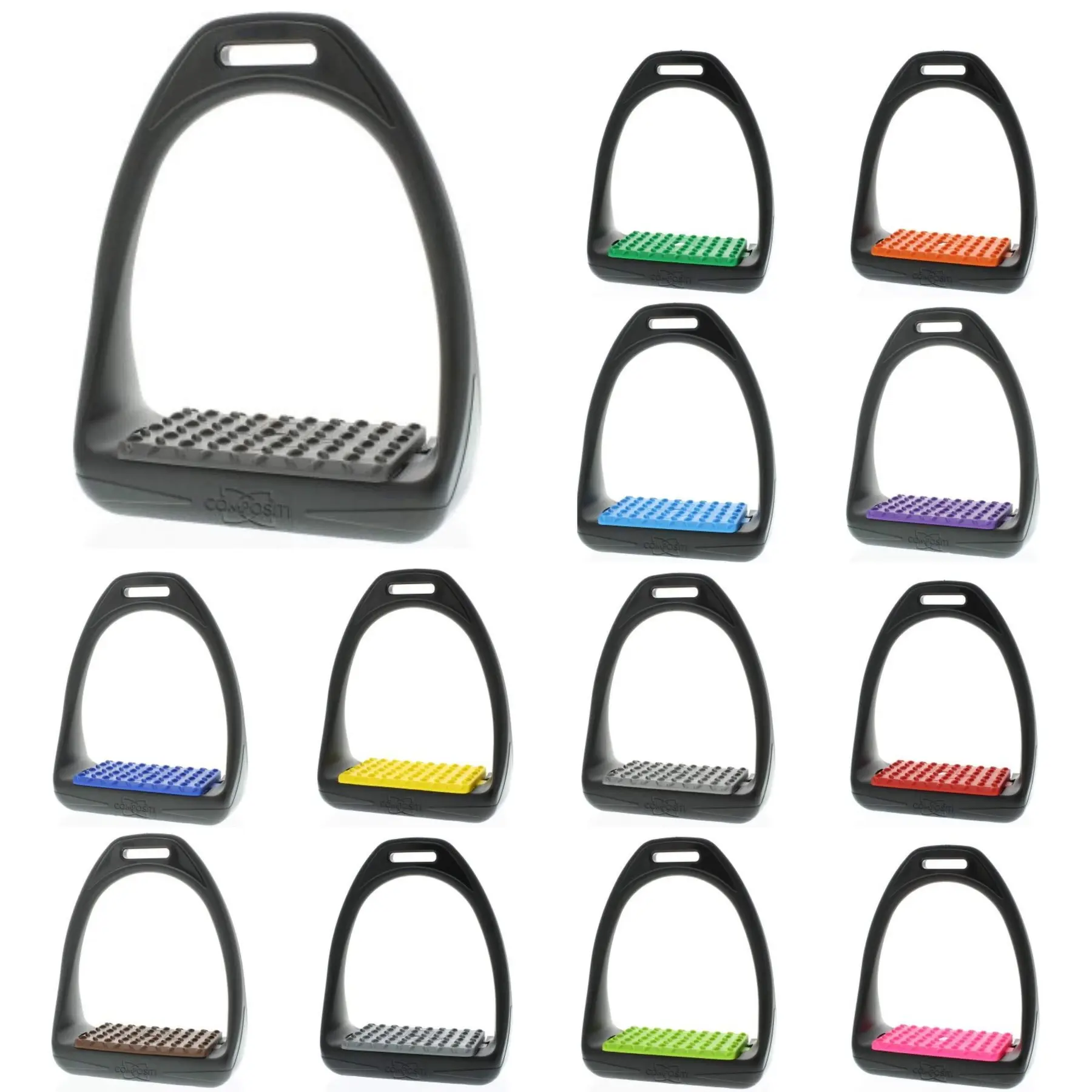 Harry's Horse Bleu Riding Stirrups Compositi Reflex