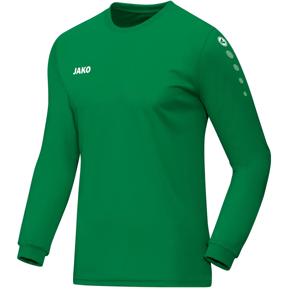 Trikot Team manches longues - Vert - male - Size: S