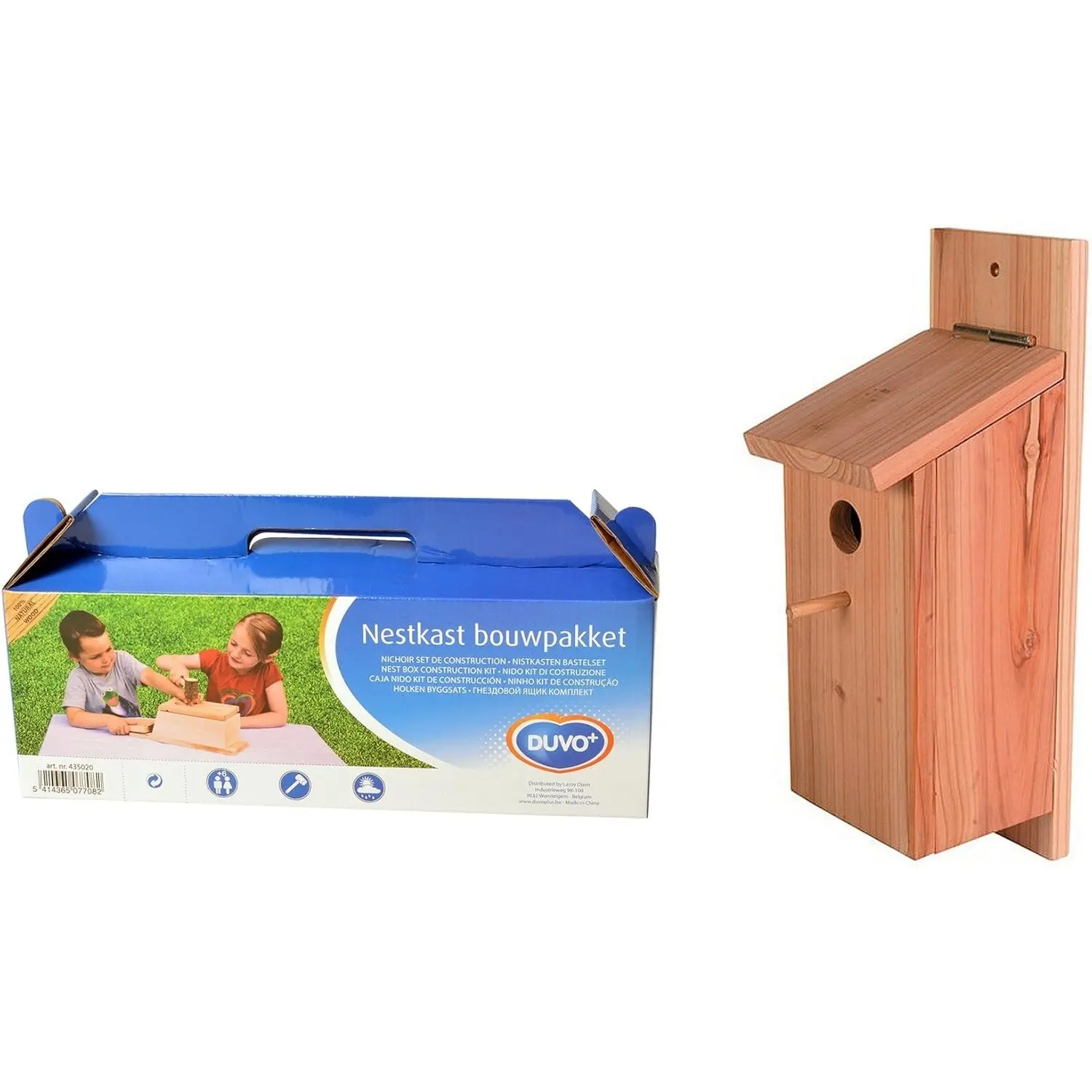 Comparer les prix de Nichoir mésange kit en boîte Duvoplus