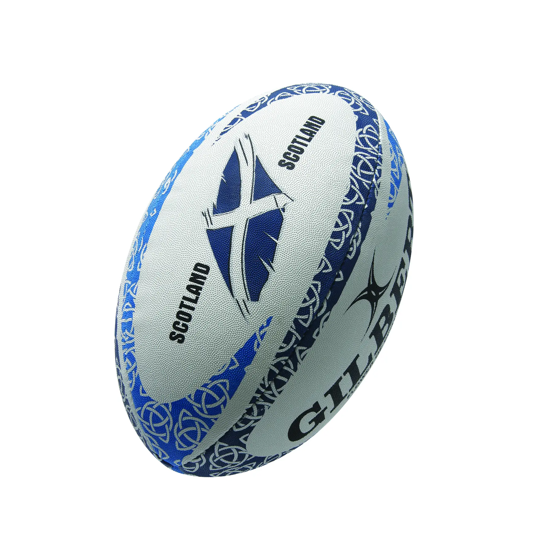 GILBERT Ballon de rugby Midi Mascotte  Flower of Ecosse (taille 2)