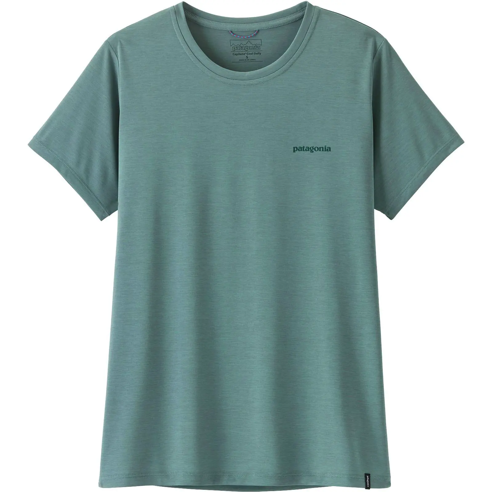 Patagonia Women's Bleu T-Shirt Capilene Cool Daily