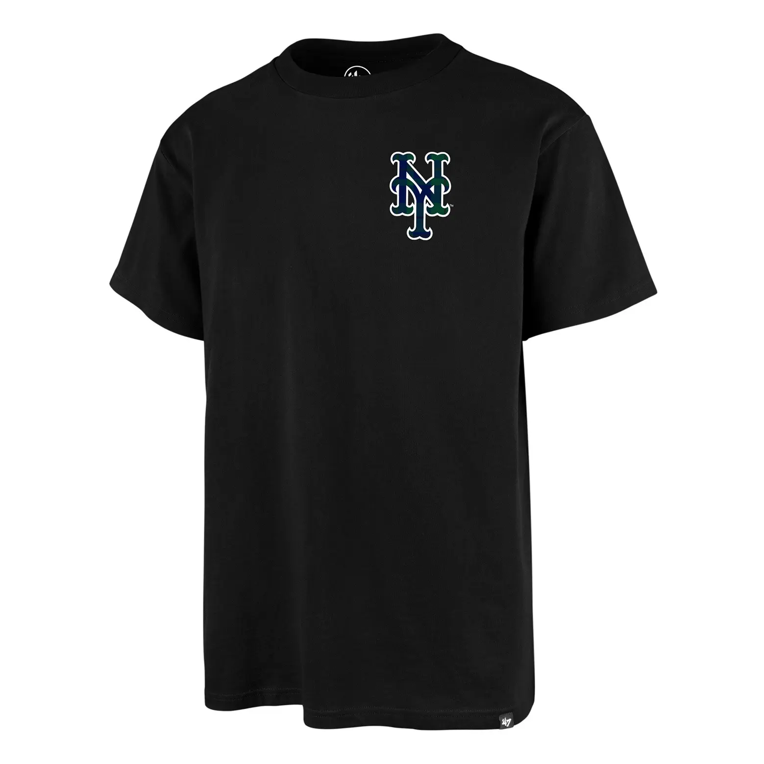 Image of T-Shirt 47Brand MLB New York Mets Windowpane