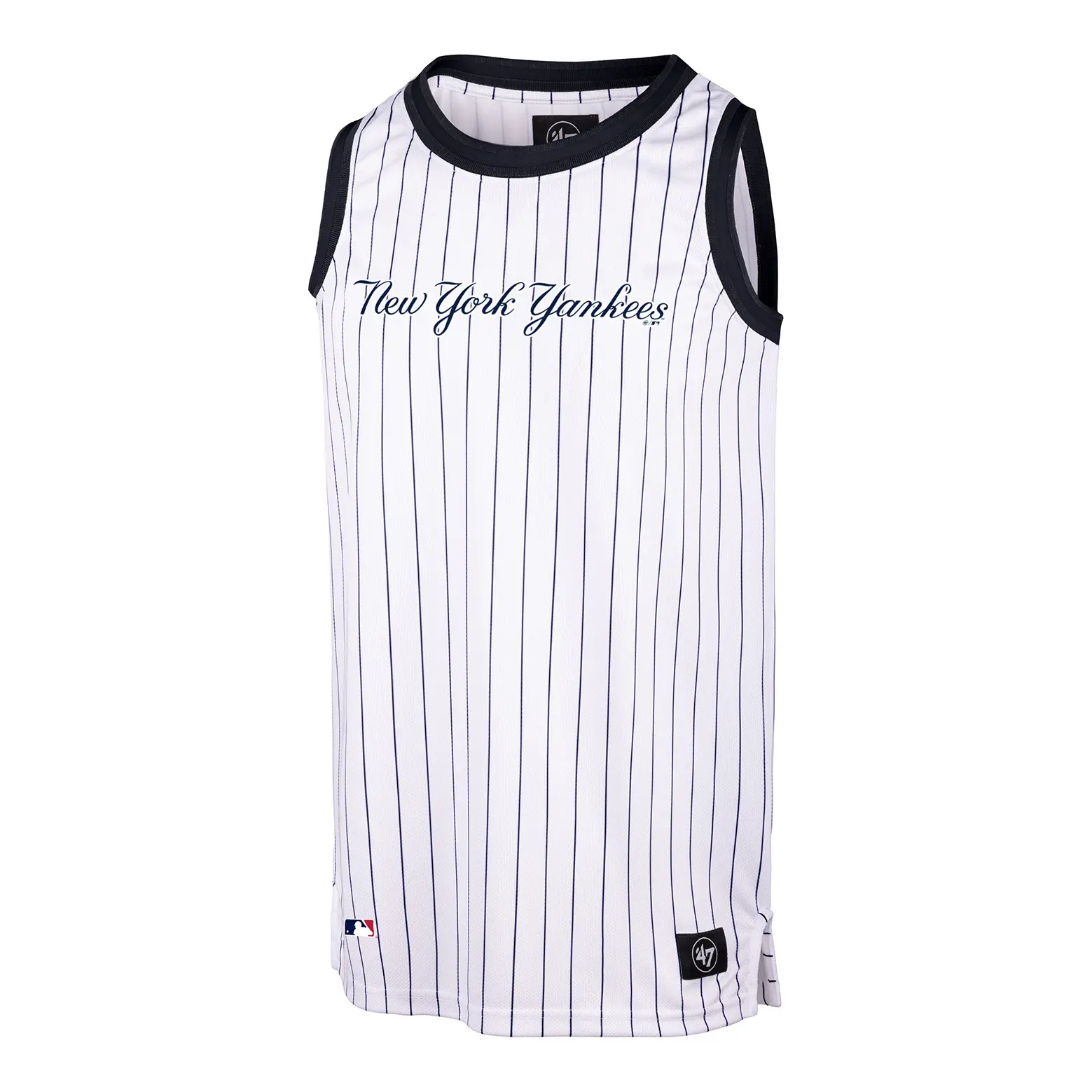 0196895613156 - Tanktop MLB New York Yankees Pinstriped Grafton
