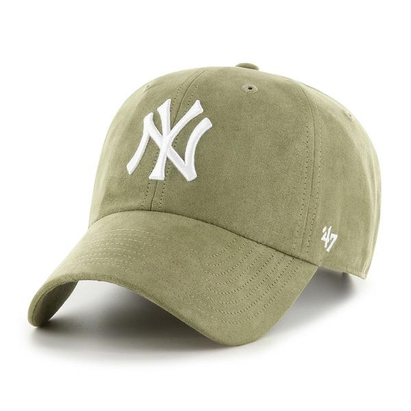 0197172853500 - New York Yankees Baseball-Cap MLB Ballp Suede Clean Up
