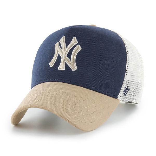 0199019382228 - New York Yankees Baseball-Cap MLB Ball Mesh TT Offside DT