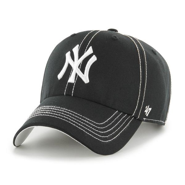 0199019228038 - New York Yankees Baseball-Cap MLB Contrast Stitch Clean Up