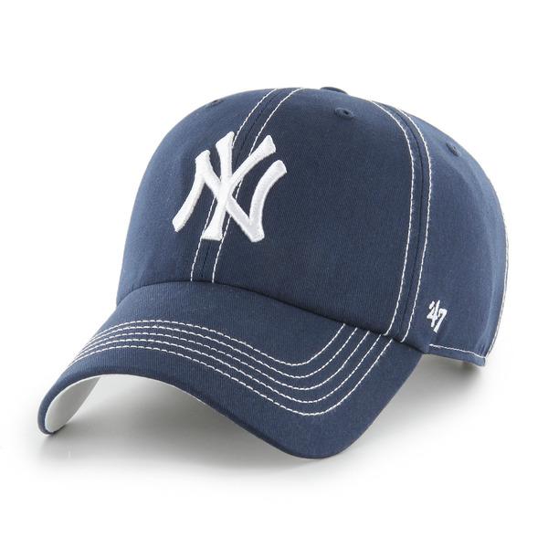 0199019519099 - New York Yankees Baseball-Cap MLB Contrast Stitch Clean Up
