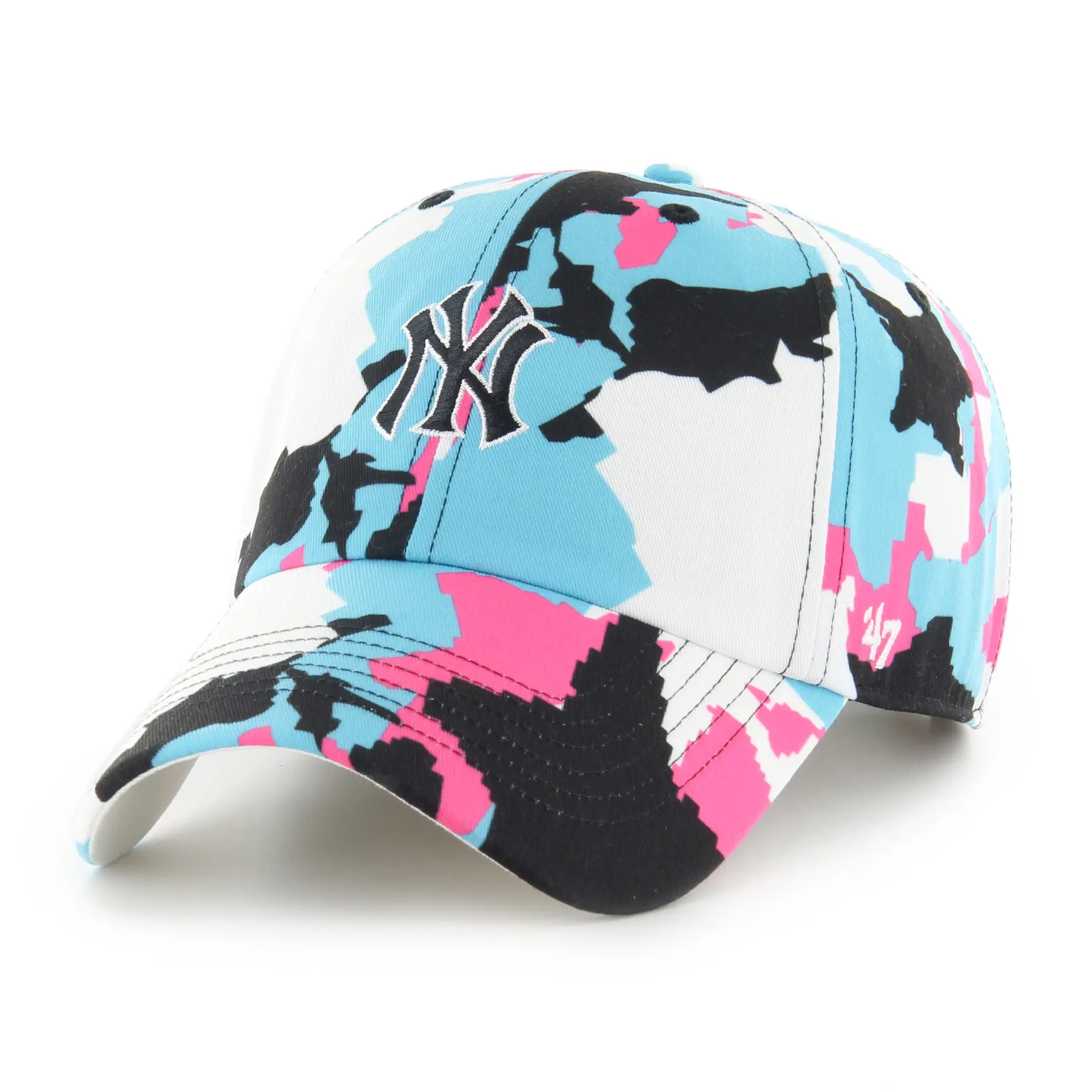 0198742461453 - New York Yankees Baseball-Cap MLB Digital Star Clean Up