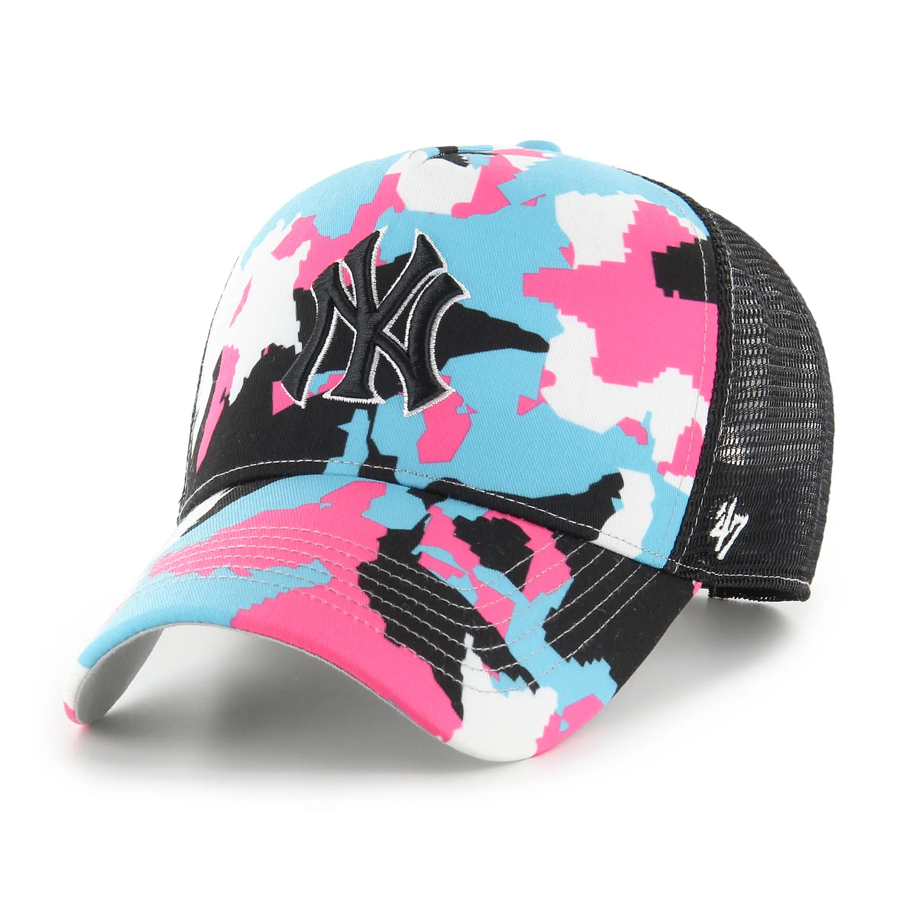 0198742422423 - New York Yankees Trucker-Cap MLB Digital Star Offside