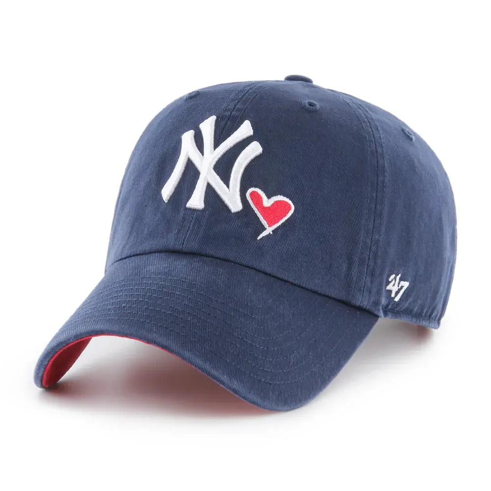 0197172630163 - New York Yankees Baseball-Cap MLB Icon Clean Up