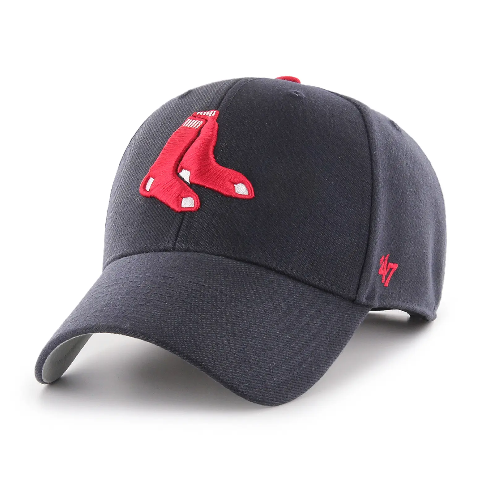 0053838531864 - 47 Brand MVP Adjustable Cap BOSTON RED SOX B-MVP02WBV-A1 Dunkelblau