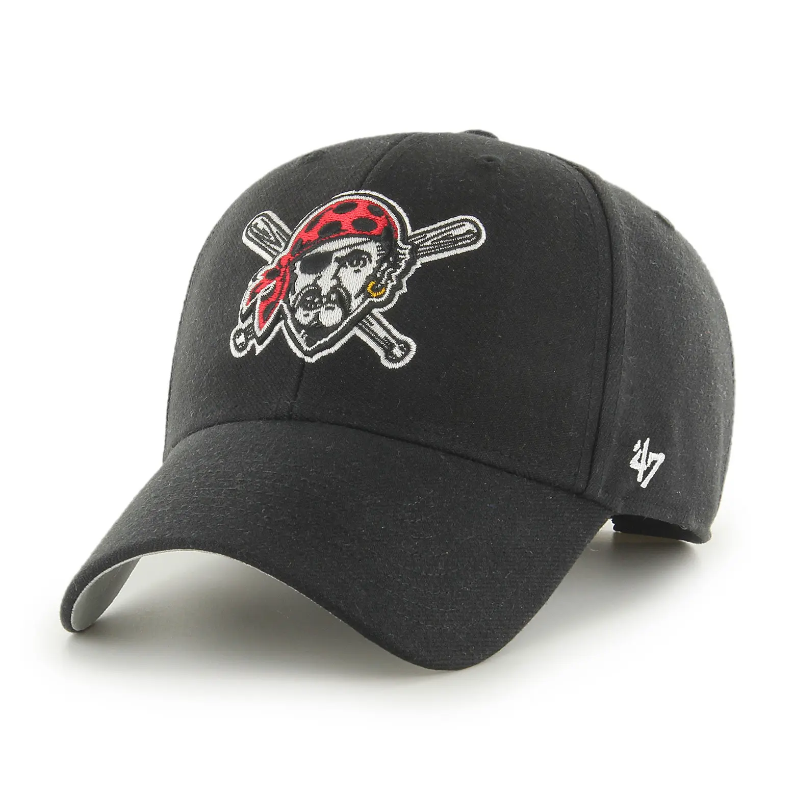 0195000924002 - 47 Brand MVP Cap PITTSBURGH PIRATES B-MVP20WBV-BKO Schwarz 0195000924002 - 47 Brand MVP Cap PITTSBURGH PIRATES B-MVP20WBV-BKO Schwarz