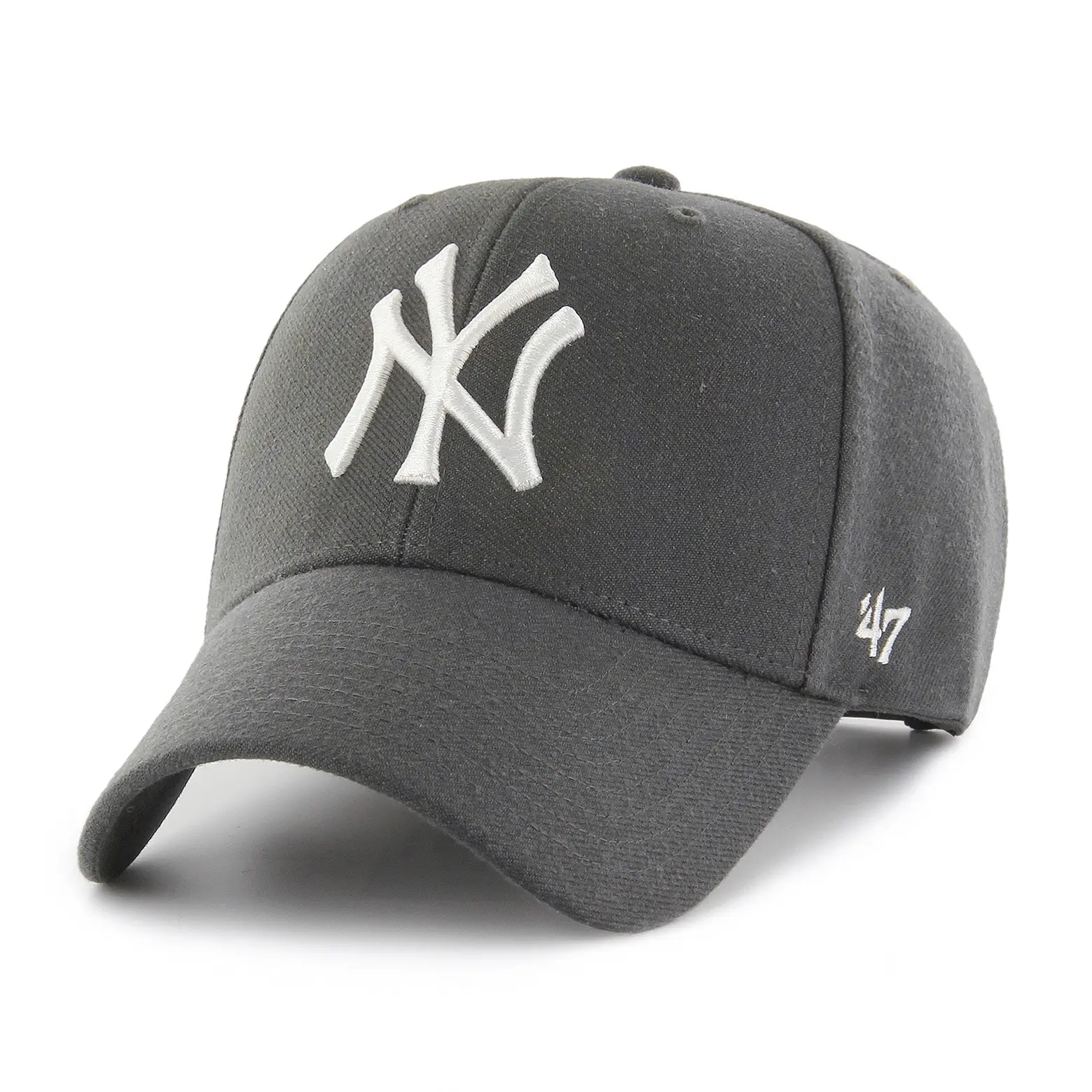 0191119823793 - 47 Brand MVP Snapback NY YANKEES MVPSP17WBP-CC Dunkelgrau
