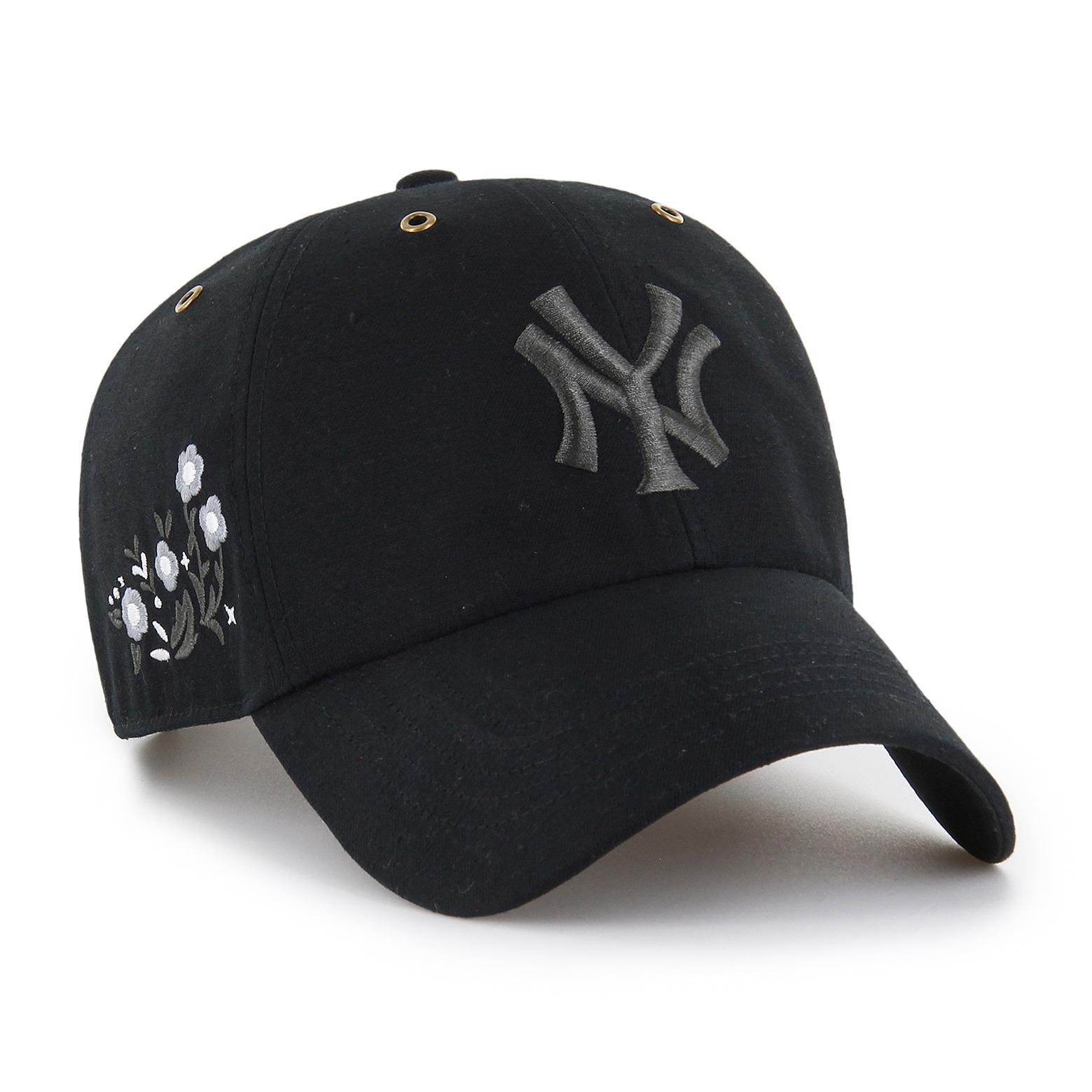 0198052458662 - New York Yankees Baseball-Cap MLB Petal Side Clean Up