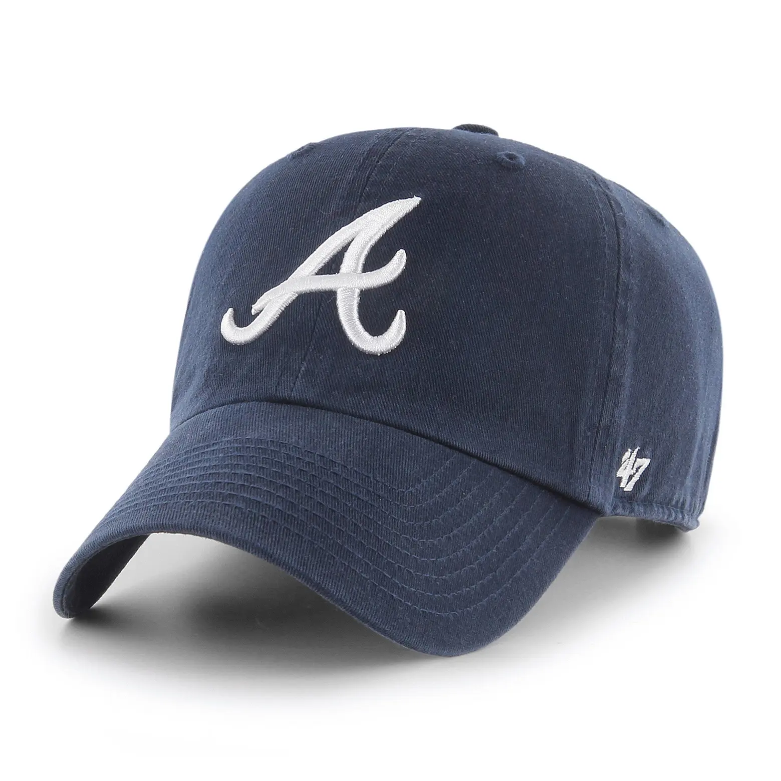 0190182435469 - Braves Baseballkappe MLB Clean Up