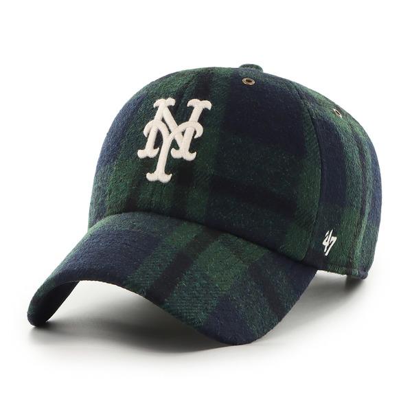 0198304837467 - New York Mets Baseball Cap MLB Schoolboy Clean Up