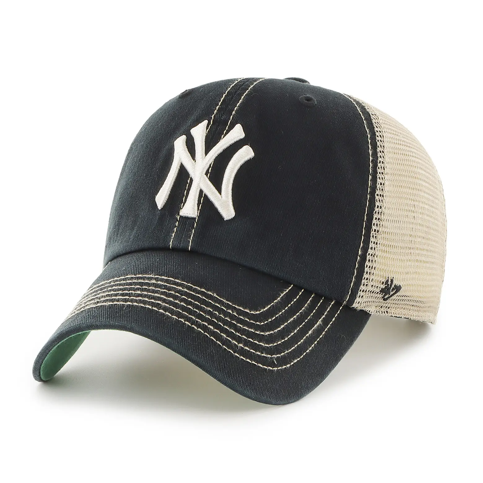 Snapback Cap New York Yankees 47Brand MLB Trawler Clean