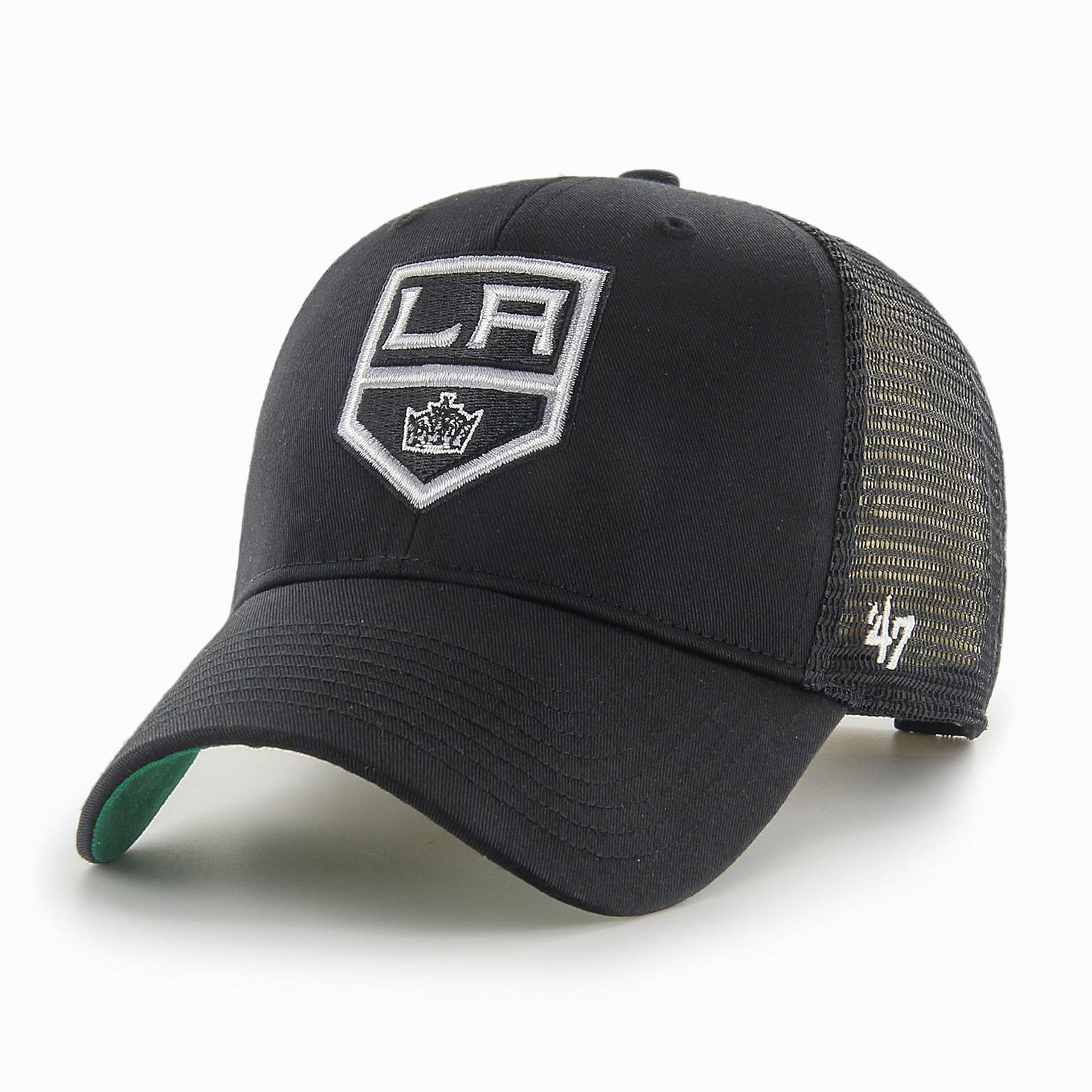 0194602798462 - 47 Brand Trucker Cap LOS ANGELES KINGS H-BRANS08CTP-BKC Schwarz Silber