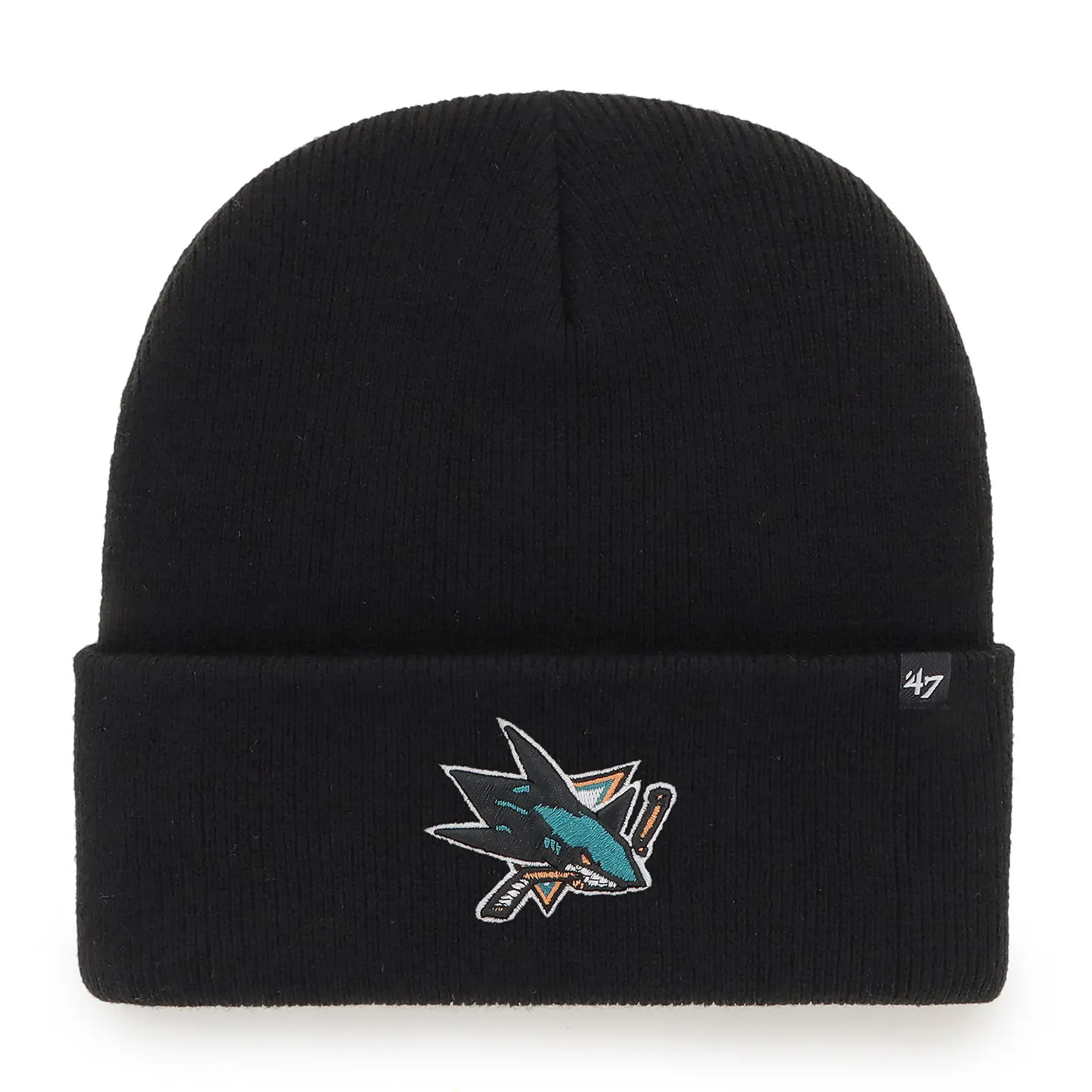0194165819253 - 47 Brand Beanie SAN JOSE SHARKS H-HYMKR22ACE-BK Schwarz