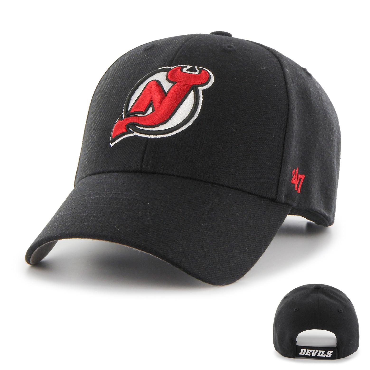 0888442627012 - 47 Brand MVP Cap NEW JERSEY DEVILS MVP11WBV-BK Schwarz
