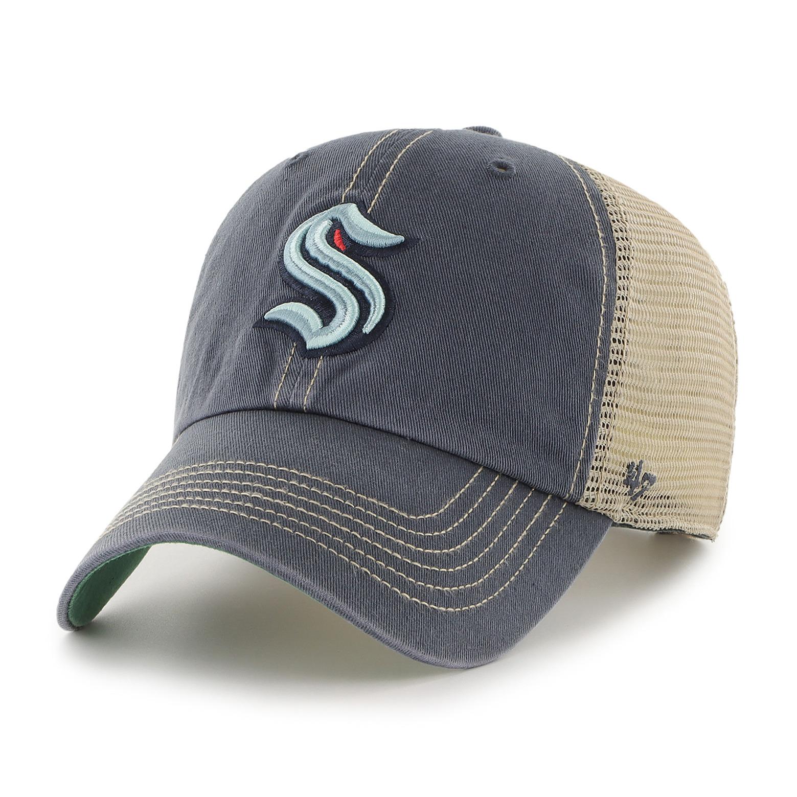0195000556951 - Trucker Cap Seattle Kraken NHL Trawler Clean Up 0195000556951 - Trucker Cap Seattle Kraken NHL Trawler Clean Up