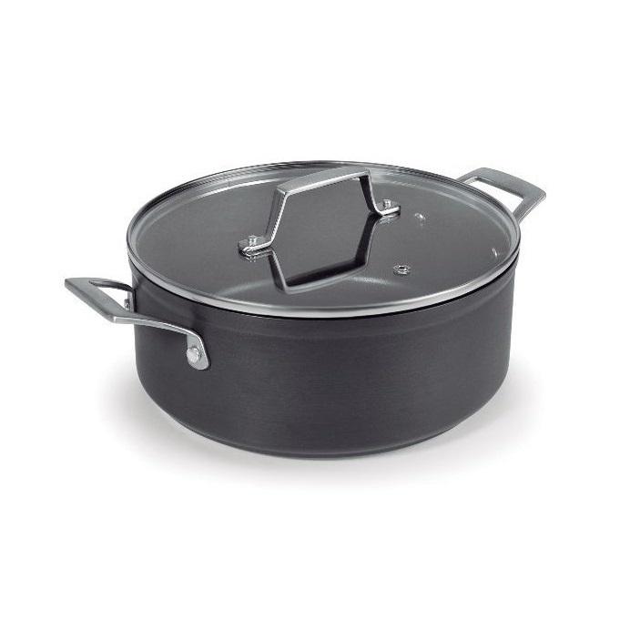 8414271480249 - Kochtopf mit Deckel aus eloxiertem Aluminium Lacor