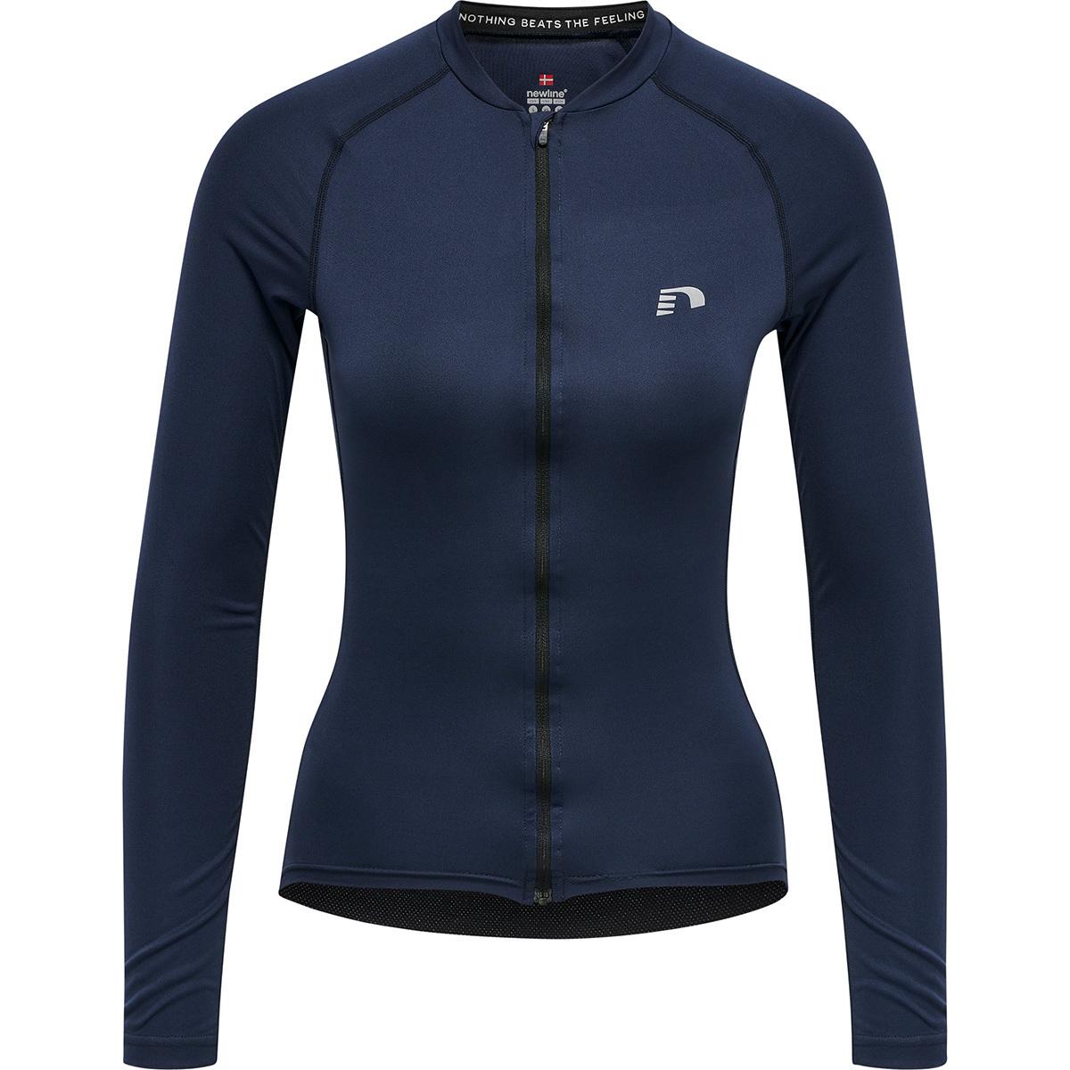 Velo Store - UK NEWLINE Women's full zip long sleeve jersey Newline Core | Extra 10% off with Subscription, Postage £16.79 to UK Fedex.