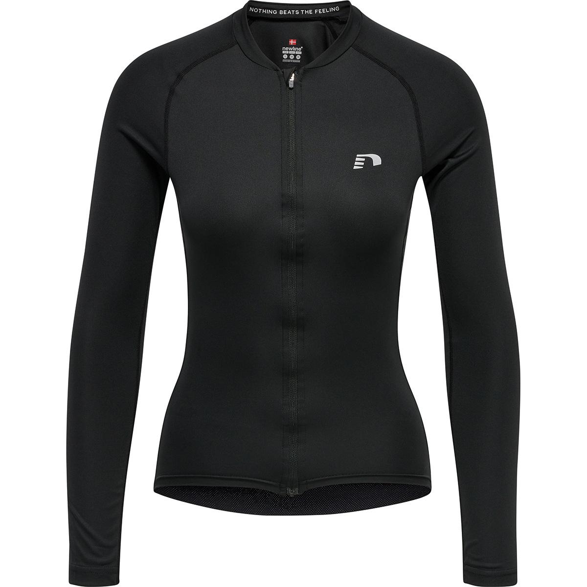 Velo Store - UK NEWLINE Women's full zip long sleeve jersey Newline Core | Extra 10% off with Subscription, Postage £16.79 to UK Fedex.