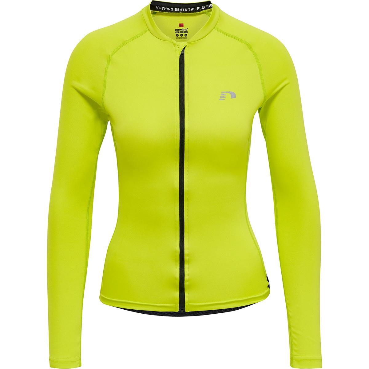 Velo Store - UK NEWLINE Women's full zip long sleeve jersey Newline Core | Extra 10% off with Subscription, Postage £16.79 to UK Fedex.