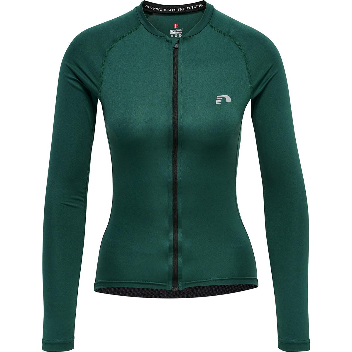 Velo Store - UK NEWLINE Women's full zip long sleeve jersey Newline Core | Extra 10% off with Subscription, Postage £16.79 to UK Fedex.