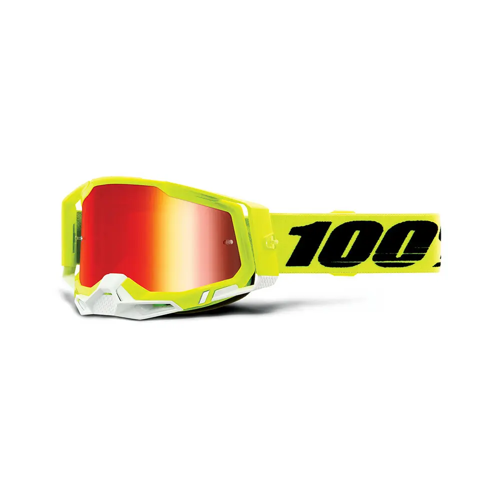 Motorrad-Cross-Maske Iridiumschirm 100% Racecraft 2