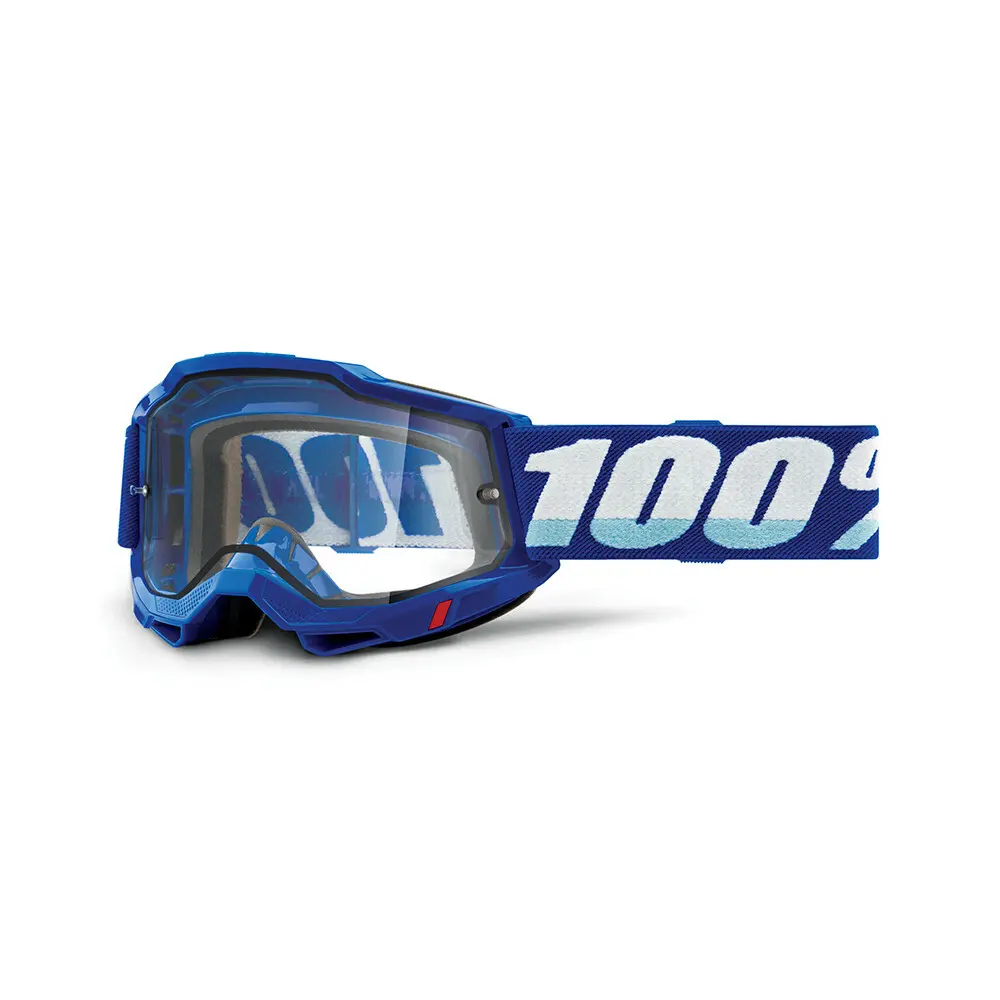 Motorrad-Cross-Maske mit doppelter farbloser Scheibe 100% Accuri 2 enduro
