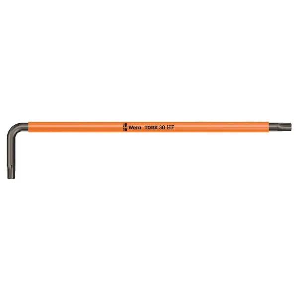 Image of Inbusschlüssel abgewinkelt, ret. Funktion, lang Wera 967 SXL HF TORX 30