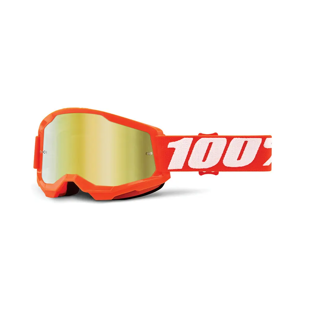Motorrad-Cross-Maske Iridiumschirm 100% Strata 2