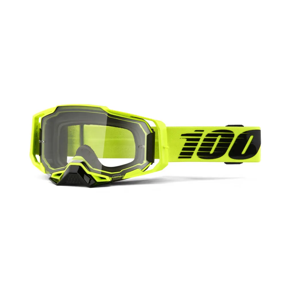 Motorrad-Cross-Maske farbloser Schirm 100% Armega Nuclear Circus