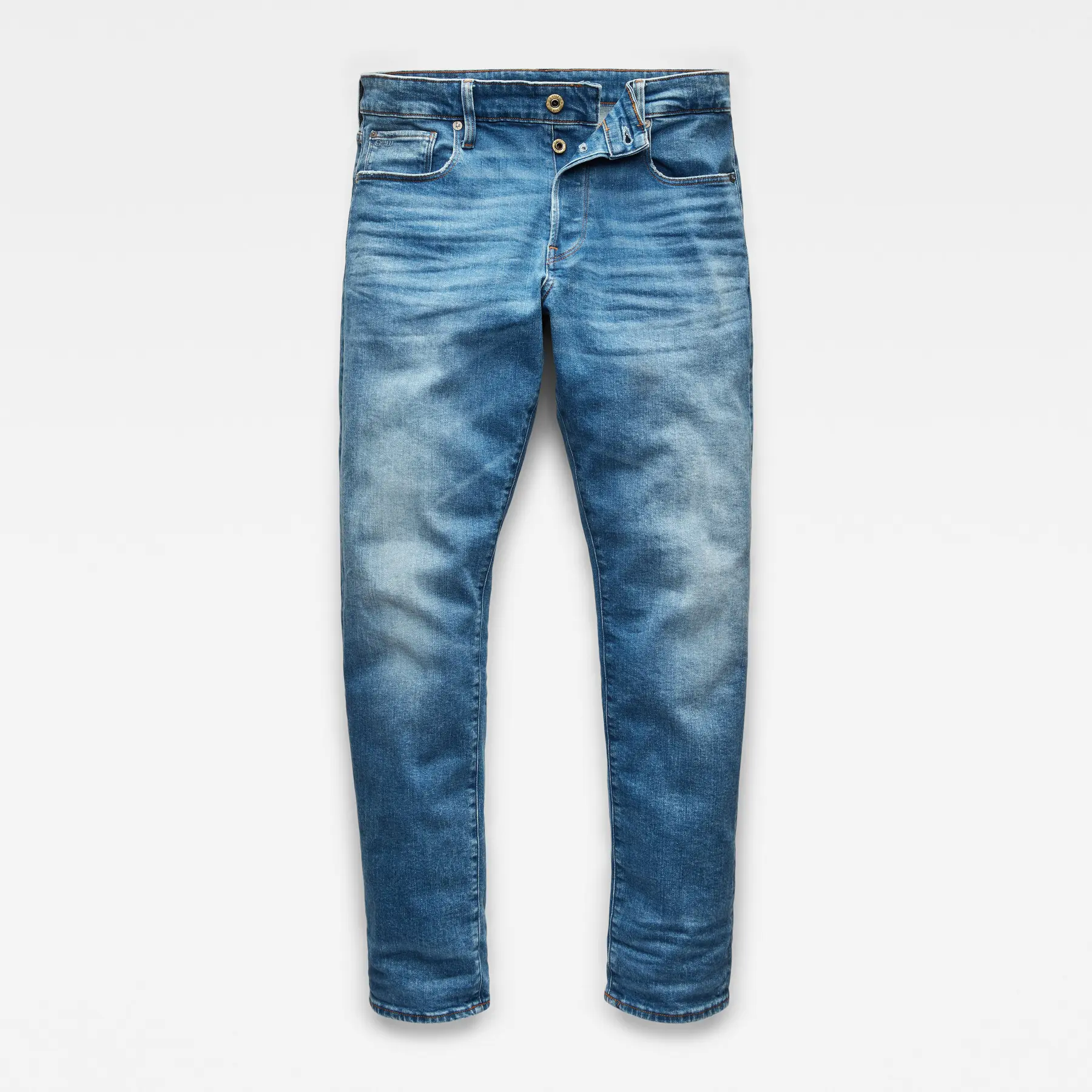 8719768084482 - 3301 Regular Tapered Jeans - Mittelblau - Herren 8719768084482 - 3301 Regular Tapered Jeans - Mittelblau - Herren